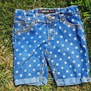 Jordache Mid-Length Denim Bermuda Shorts